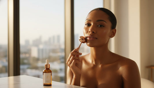The Sacred Alchemy: Unveiling the Benefits of Kansa Wand with Face Oil for Luminous Skin