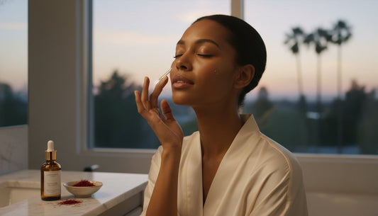 The Gilded Standard: A Guide to Luxury Skincare and Saffron Face Oil in Los Angeles