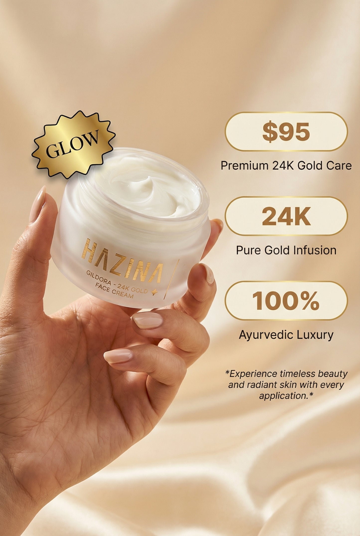 GILDORA - 24K GOLD FACE CREAM