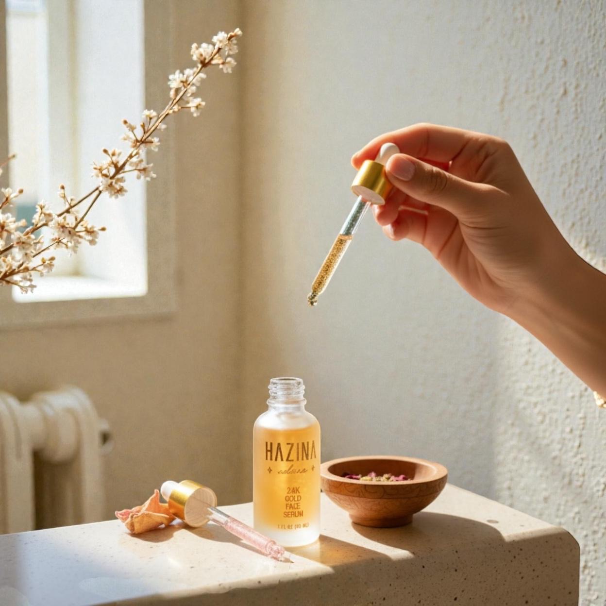 SOLARA - 24K GOLD FACE SERUM