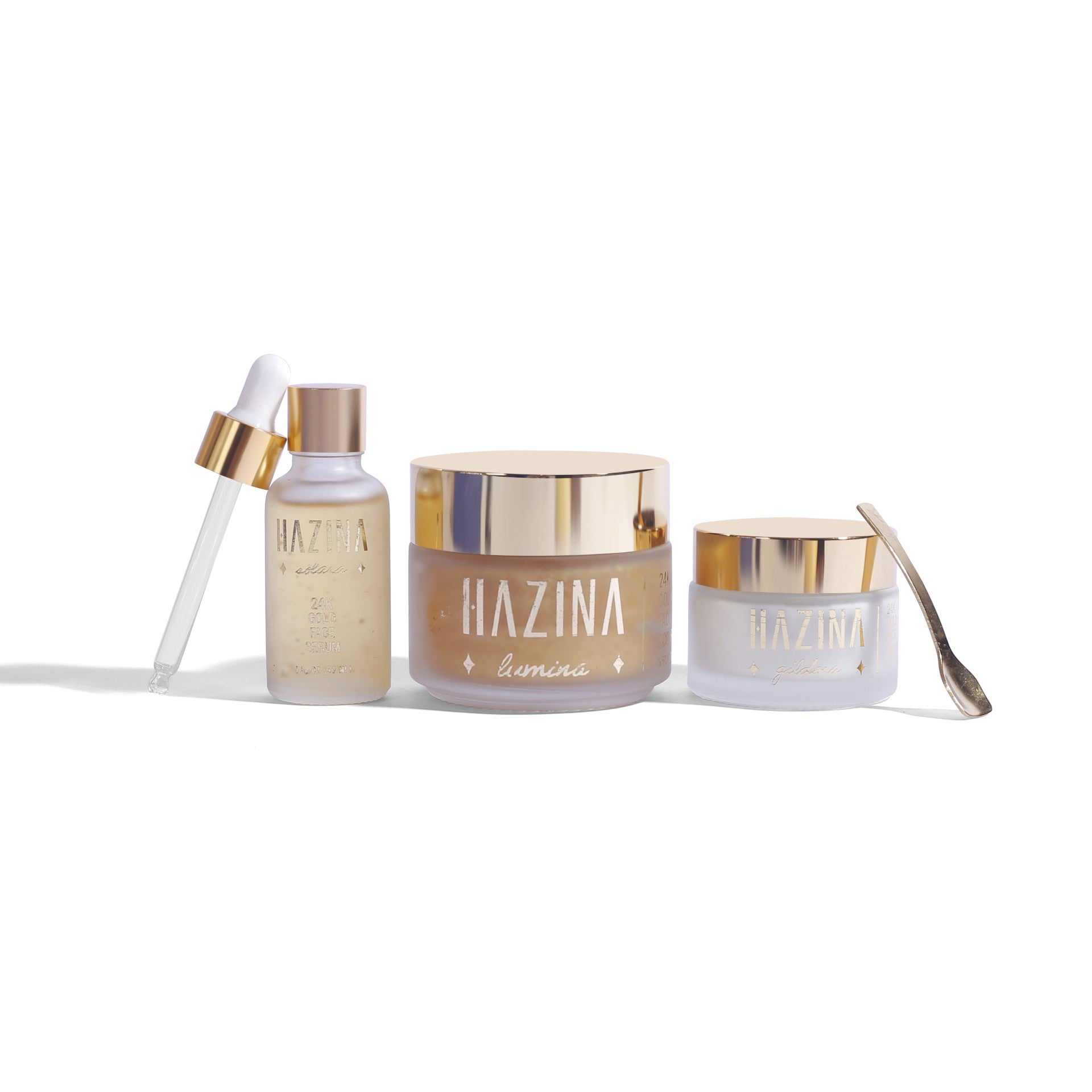 Glow Ritual Box | 24K Gold Skincare Gift Set | HAZINA – Hazina Beauty