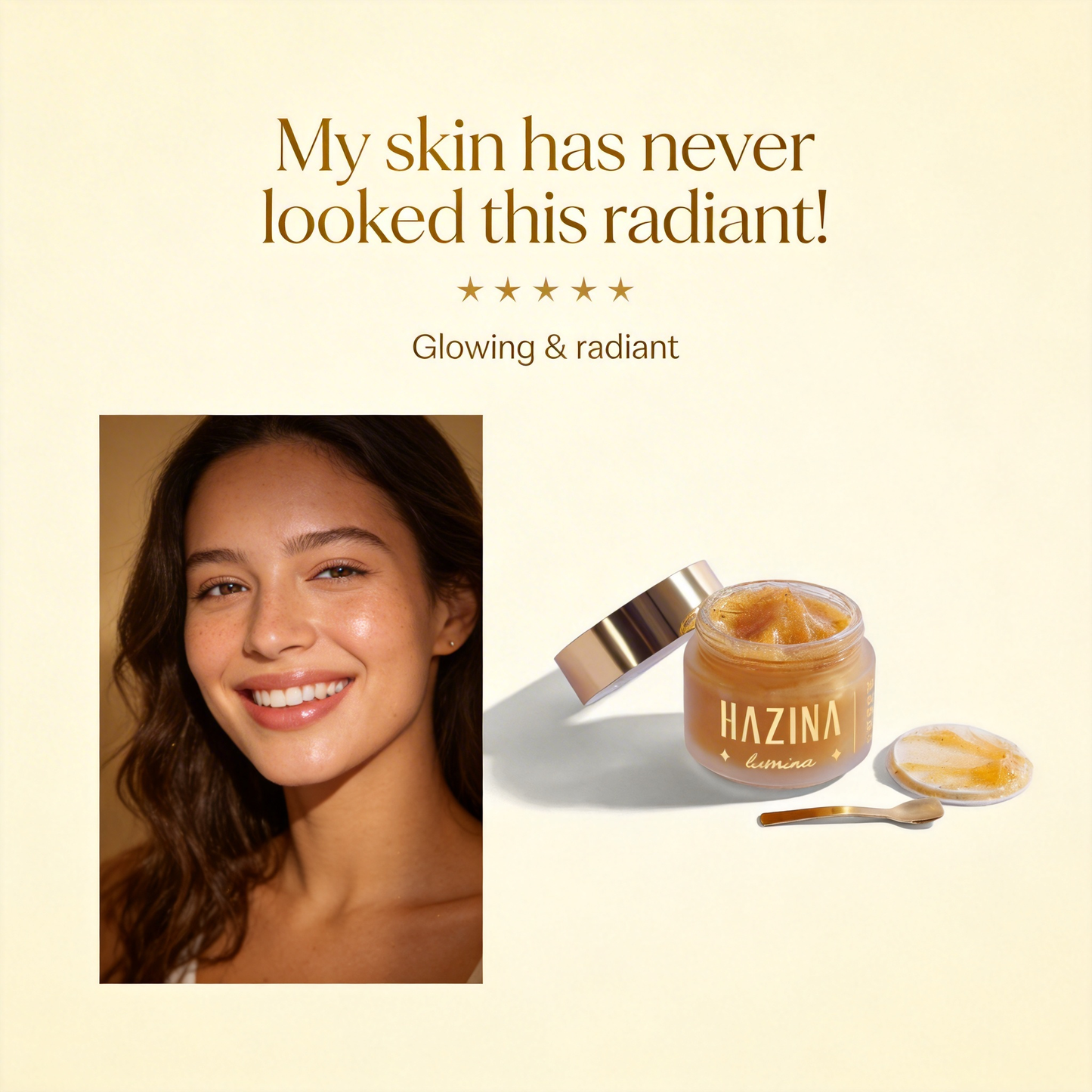 LUMINA - 24K GOLD FACE SCRUB