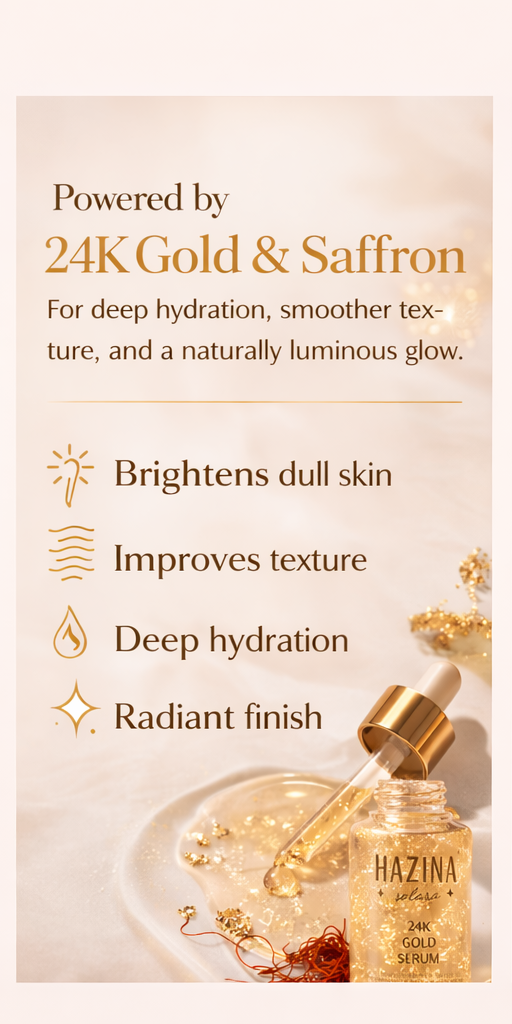 SOLARA - 24K GOLD FACE SERUM