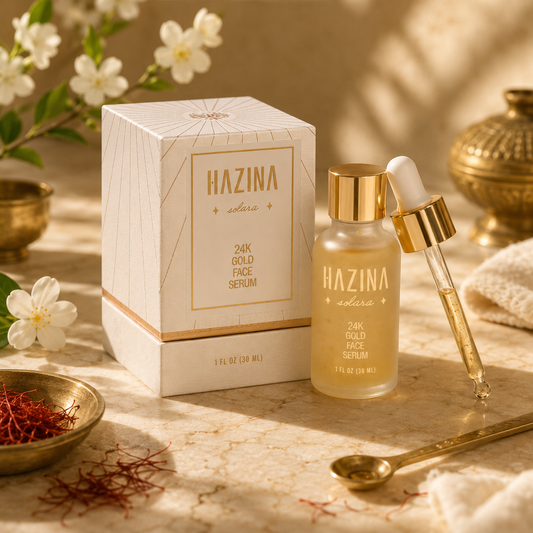 SOLARA - 24K GOLD FACE SERUM