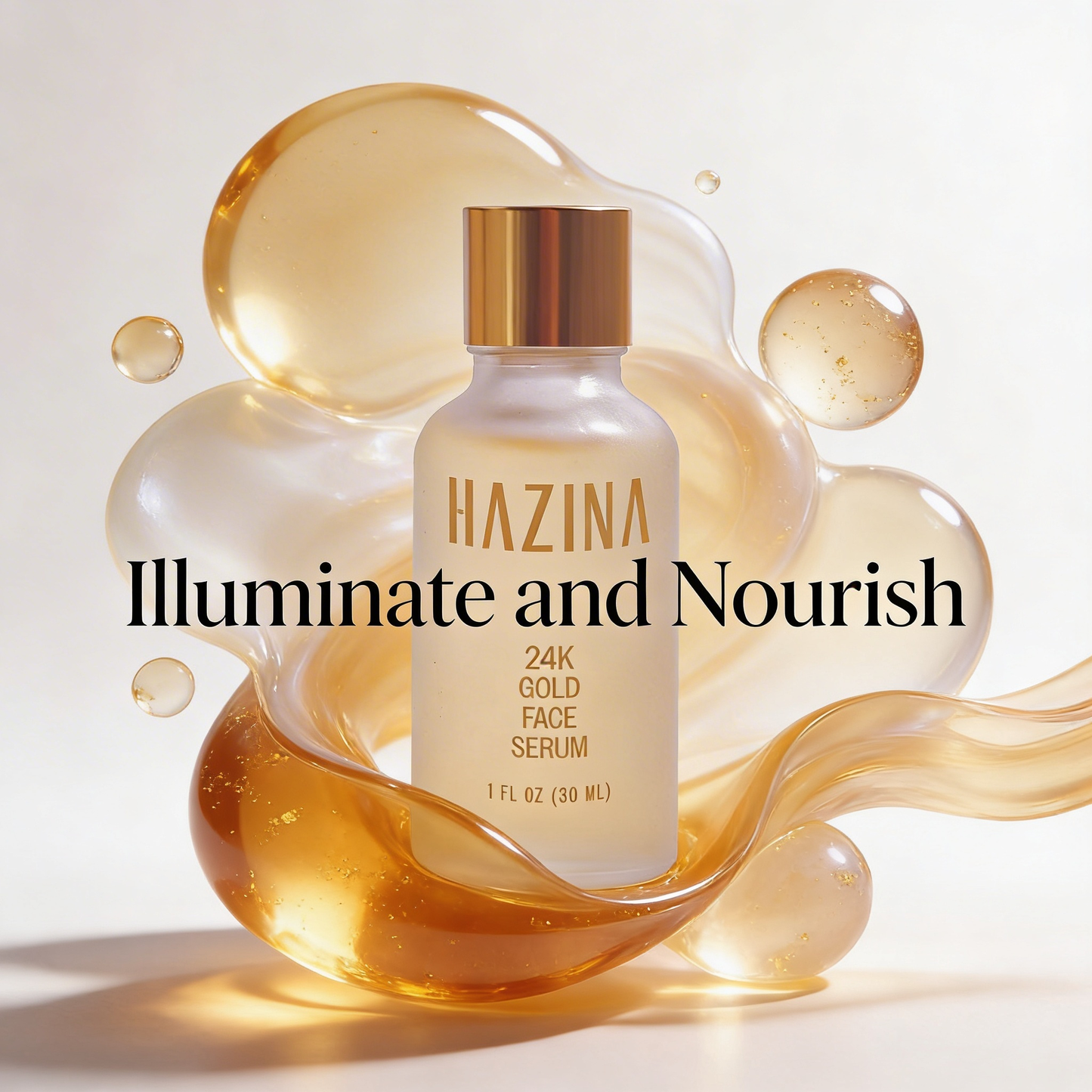 SOLARA - 24K GOLD FACE SERUM